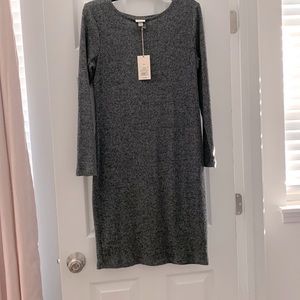 NWT A New Day bodycon Charcoal Dress, Size Medium